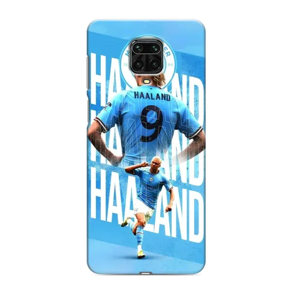 Чехол с принтом «Erling Haaland» для Xiaomi Redmi Note 9 Pro Чехол с принтом «Erling Haaland» для Xiaomi Redmi Note 9 Pro