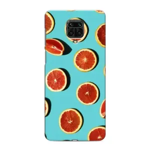Чехлы с Фруктами для Xiaomi Redmi Note 9 Pro (VPrint) (Грейпфрут)