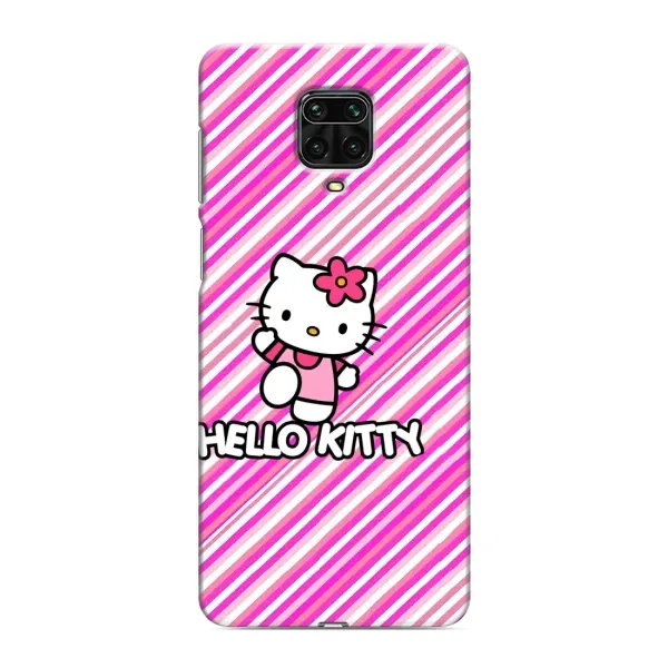 Чехол с принтом «Hello Kytty» для Xiaomi Redmi Note 9 Pro