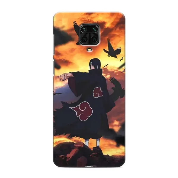 Чехол с принтом «Итачи с воронами» для Xiaomi Redmi Note 9 Pro Чехол с принтом «Итачи с воронами» для Xiaomi Redmi Note 9 Pro
