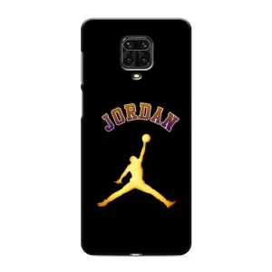 Чехлы для Xiaomi Redmi Note 9 Pro - с картинкой JORDAN (AlphaPrint) (Jordan Gold)