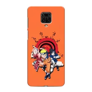 Naruto Anime Чехлы для Сяоми Редми Ноут 9 Про (AlphaPrint) (команда Наруто)