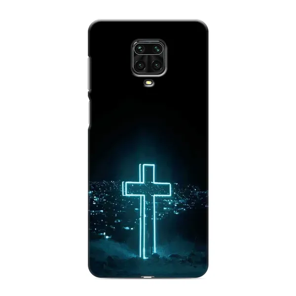Чохол з принтом «Хрест і місто» для Xiaomi Redmi Note 9 Pro