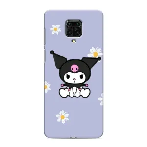 Чехол с кроликом Куроми на Xiaomi Redmi Note 9 Pro (Куроми в цветах)