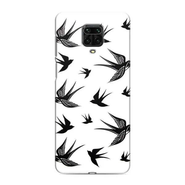 Чохол з принтом «Ластівки» для Xiaomi Redmi Note 9 Pro
