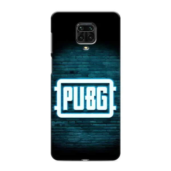 Чохол з принтом «Лого PUBG» для Xiaomi Redmi Note 9 Pro