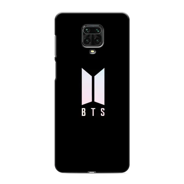 Чохол з принтом «Лого BTS» для Xiaomi Redmi Note 9 Pro