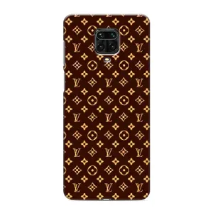 Чехлы Луи Витон для Xiaomi Redmi Note 9 Pro (AlphaPrint - LOUIS VUITTON) (лого LOUIS VUITTON)