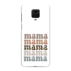 Чохли для мами на Xiaomi Redmi Note 9 Pro (Текстовий колаж мама)