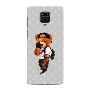 Бренднові Чохли для Xiaomi Redmi Note 9 Pro - (PREMIUMPrint) (Ведмедик Луі)