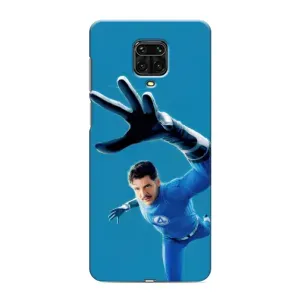 Чехол с принтом Фантастическая четверка для Xiaomi Redmi Note 9 Pro (Мистер Фантастик супергерой)