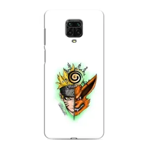 Naruto Anime Чехлы для Сяоми Редми Ноут 9 Про (AlphaPrint) (Наруто Курама)
