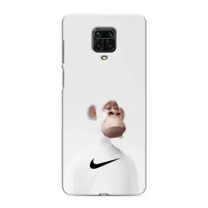 Чехлы с Обезьянами NFT для Xiaomi Redmi Note 9 Pro (AlphaPrint) (обезьяна NFT Nike)