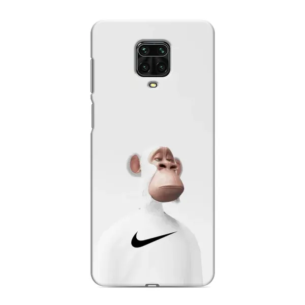 Чехол с принтом «обезьяна NFT Nike» для Xiaomi Redmi Note 9 Pro Чехол с принтом «обезьяна NFT Nike» для Xiaomi Redmi Note 9 Pro