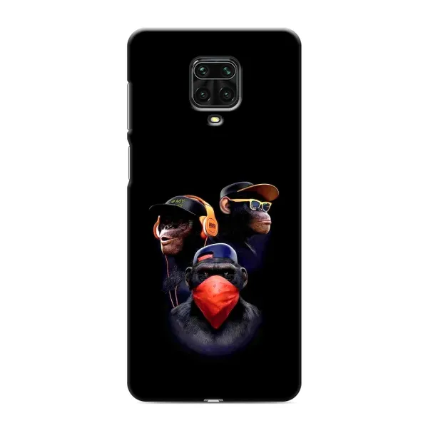 Чохол з принтом «Три мавпи» для Xiaomi Redmi Note 9 Pro Чохол з принтом «Три мавпи» для Xiaomi Redmi Note 9 Pro