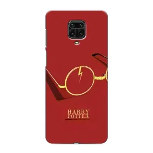Чехлы с Гарри Поттером для Xiaomi Redmi Note 9 Pro (AlphaPrint) (очки Гарри)
