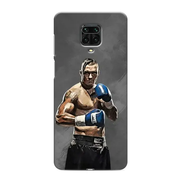Чохол з принтом «Олександр Усик» для Xiaomi Redmi Note 9 Pro