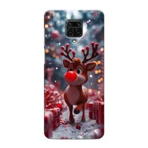 Чохол з принтом «Олень серед подарунків» для Xiaomi Redmi Note 9 Pro