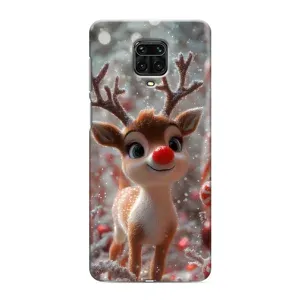 Яскравий чохол для Xiaomi Redmi Note 9 Pro з Зимові Оленята
