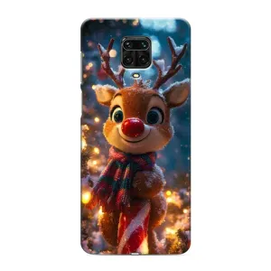 Чохол з принтом «Олень з шарфом» для Xiaomi Redmi Note 9 Pro