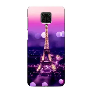 Чохол Ейфелева Вежа Xiaomi Redmi Note 9 Pro - (AlphaPrint) (Париж Башня)