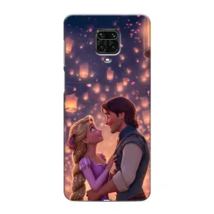 Чохол Рапунцель для Xiaomi Redmi Note 9 Pro (Принцеса та принц)