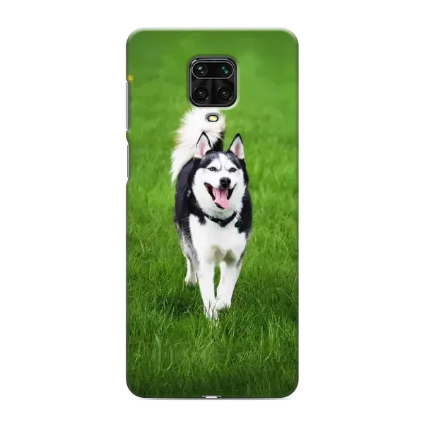 Чехол с принтом «Радостный Хаски» для Xiaomi Redmi Note 9 Pro Чехол с принтом «Радостный Хаски» для Xiaomi Redmi Note 9 Pro