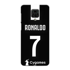 Чехол Криштиану Роналду для Xiaomi Redmi Note 9 Pro (AlphaPrint) (RONALDO 7)