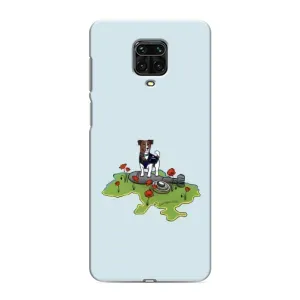 Чехлы с картинкой собаки Патрон для Xiaomi Redmi Note 9 Pro (AlphaPrint) (Сапер Пес)