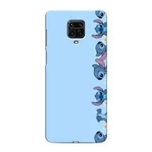 Чохол з принтом Стіч на Xiaomi Redmi Note 9 Pro (Стіч фон)