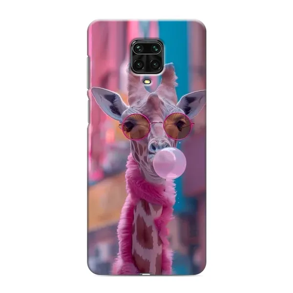 Чохол з принтом «Стильна жирафа» для Xiaomi Redmi Note 9 Pro Чохол з принтом «Стильна жирафа» для Xiaomi Redmi Note 9 Pro