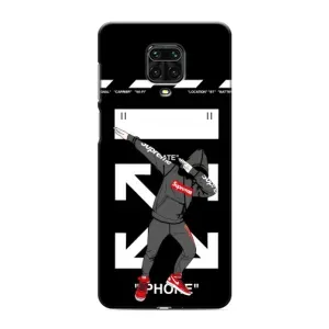 Чехол для Xiaomi Redmi Note 9 Pro с картинкой Supreme (AlphaPrint) (Суприм)