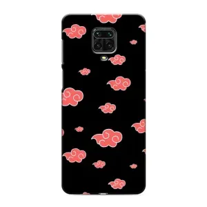 Чехлы Персонажи Аниме Наруто для Xiaomi Redmi Note 9 Pro (AlphaPrint) (Тучки Аниме)