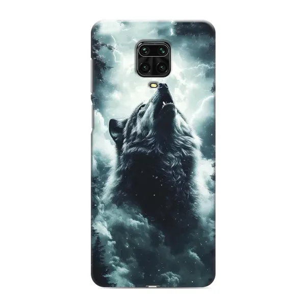 Чохол з принтом «Вовк у хмарах» для Xiaomi Redmi Note 9 Pro Чохол з принтом «Вовк у хмарах» для Xiaomi Redmi Note 9 Pro