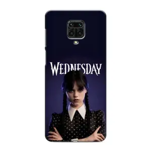 Чехлы Венсдей на Xiaomi Redmi Note 9 Pro Уэнсдей (AlphaPrint) (Wednesday)