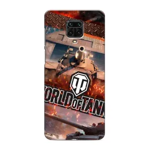 Чехлы с тематикой Киберспорт для Xiaomi Redmi Note 9 Pro (VPrint) (World of Tanks)