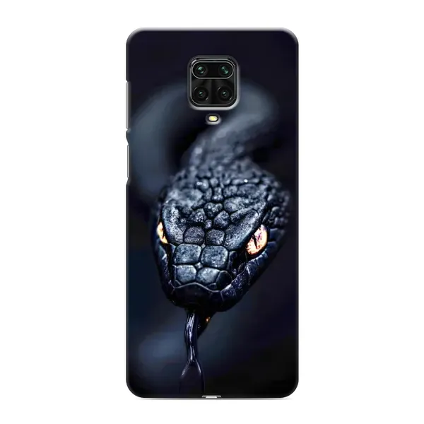 Чохол з принтом «Чорна змія» для Xiaomi Redmi Note 9 Pro Чохол з принтом «Чорна змія» для Xiaomi Redmi Note 9 Pro
