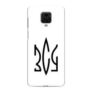 Чехлы для Xiaomi Redmi Note 9 Pro  Укр. Символика (AlphaPrint) (ЗСУ герб)