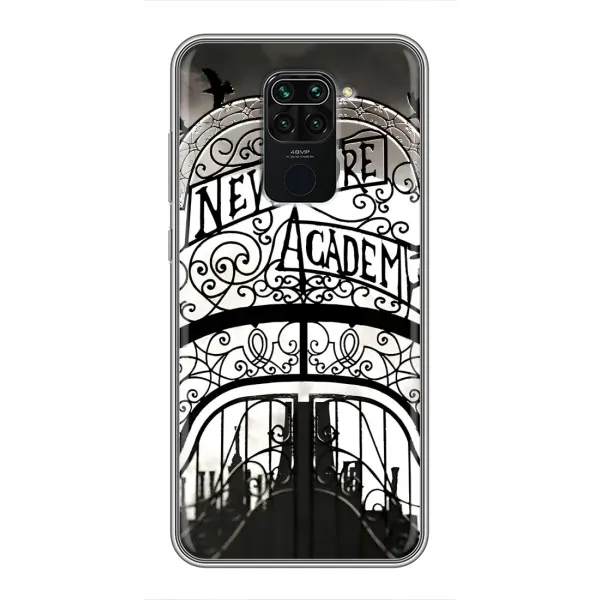 Чехол с принтом «Ворота Академии Невермор» для Xiaomi Redmi Note 9