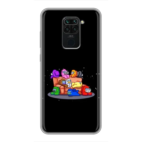 Чехол с принтом «Амонг-ас» для Xiaomi Redmi Note 9