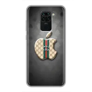 Чохли GUCCI для Сяомі Редмі Нот 9 (AlphaPrint) (Apple gucci)