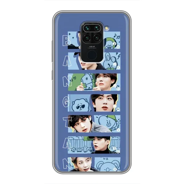 Чохол з принтом «Bangtan» для Xiaomi Redmi Note 9 Чохол з принтом «Bangtan» для Xiaomi Redmi Note 9