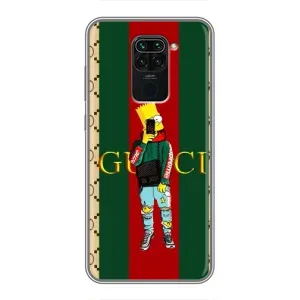 Бренднові Чохли для Xiaomi Redmi Note 9 - (PREMIUMPrint) (Барт ГУЧЧІ)