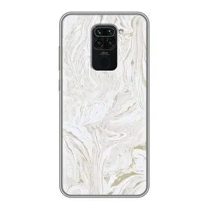 Мраморний чехол на Xiaomi Redmi Note 9 (VPrint) (Білий мрамор)