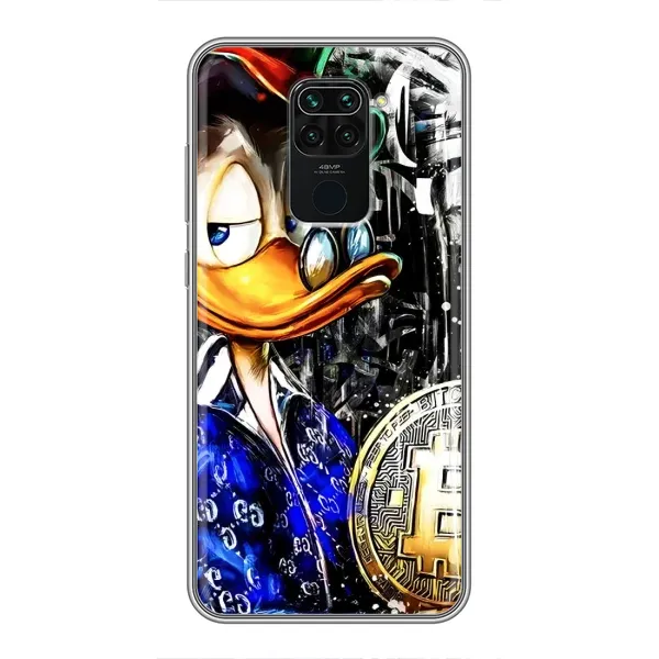 Чохол з принтом «Біткойн Скрудж» для Xiaomi Redmi Note 9