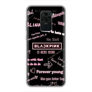 Чохол з музикальним гуртом для Xiaomi Redmi Note 9 (BLACKPINK)