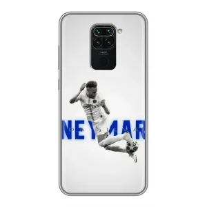 Чохол Неймар для Xiaomi Redmi Note 9 (AlphaPrint) (Бразилець Неймар)