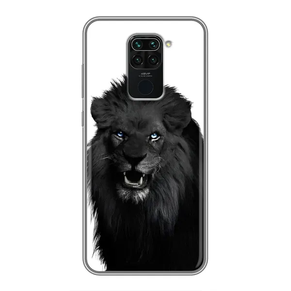 Чохол з принтом «Чорний ЛЕВ» для Xiaomi Redmi Note 9