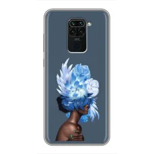 Чехлы (ART) Цветы на Xiaomi Redmi Note 9 (VPrint) (Квіти на голові)