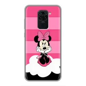 Міккі Маус чохол для Xiaomi Redmi Note 9 (AlphaPrint - Мультяшні) (Дівчинка Maus)